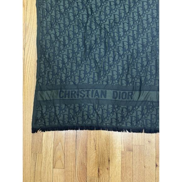 Christian Dior Cashmire Scarf 72in X 26in - Picture 2 of 3